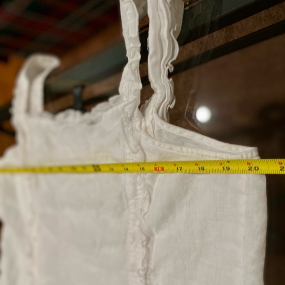 Madison Studio  Lace Accent Blouse 16 white - Picture 12 of 17